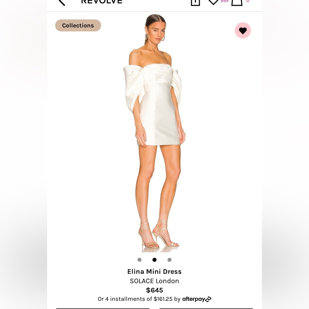 Elina Mini Dress Solace London US 6 Sold Out!